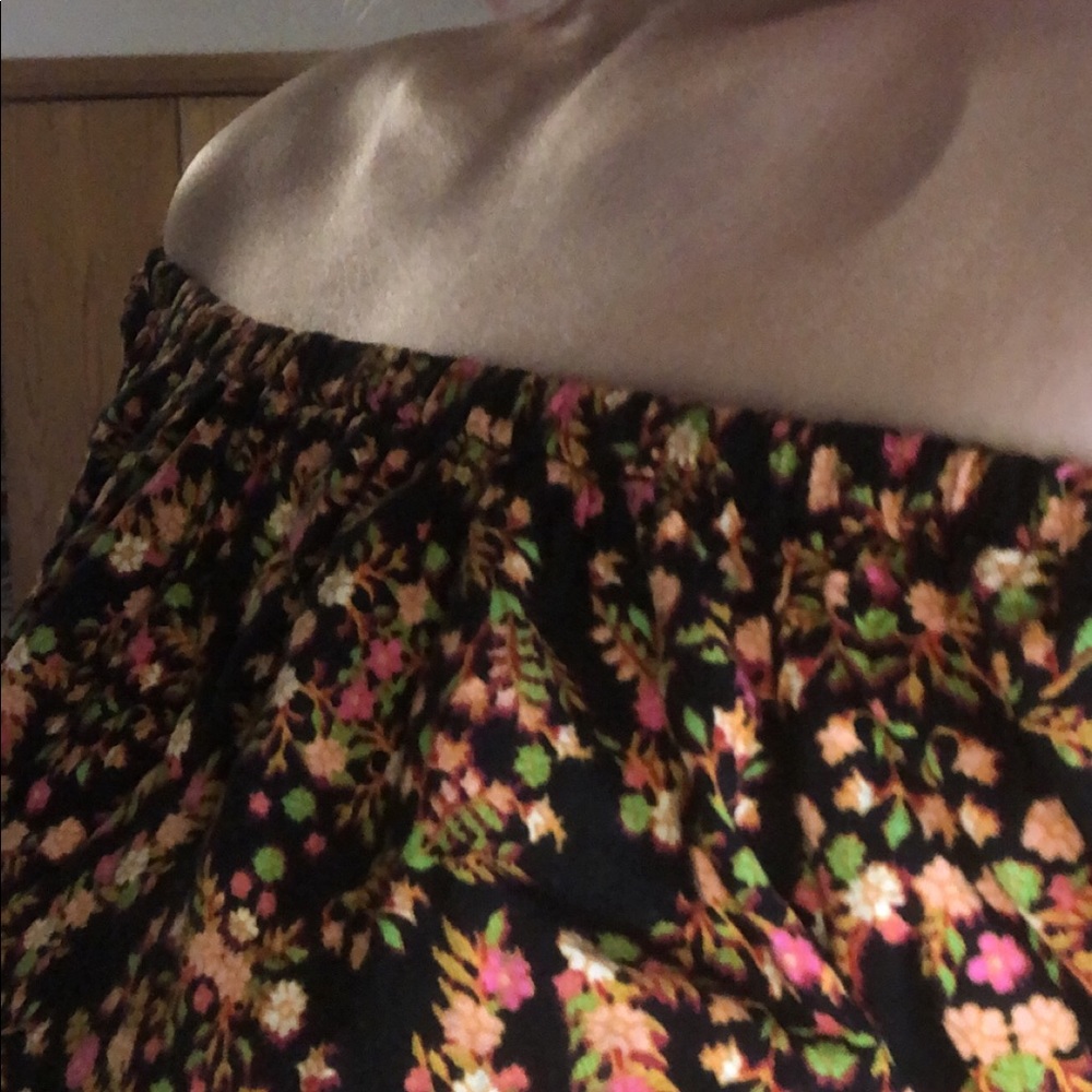 Two piece floral outfit